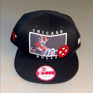 New Era Snapback Hat Chicago Bulls Wolverine X-men